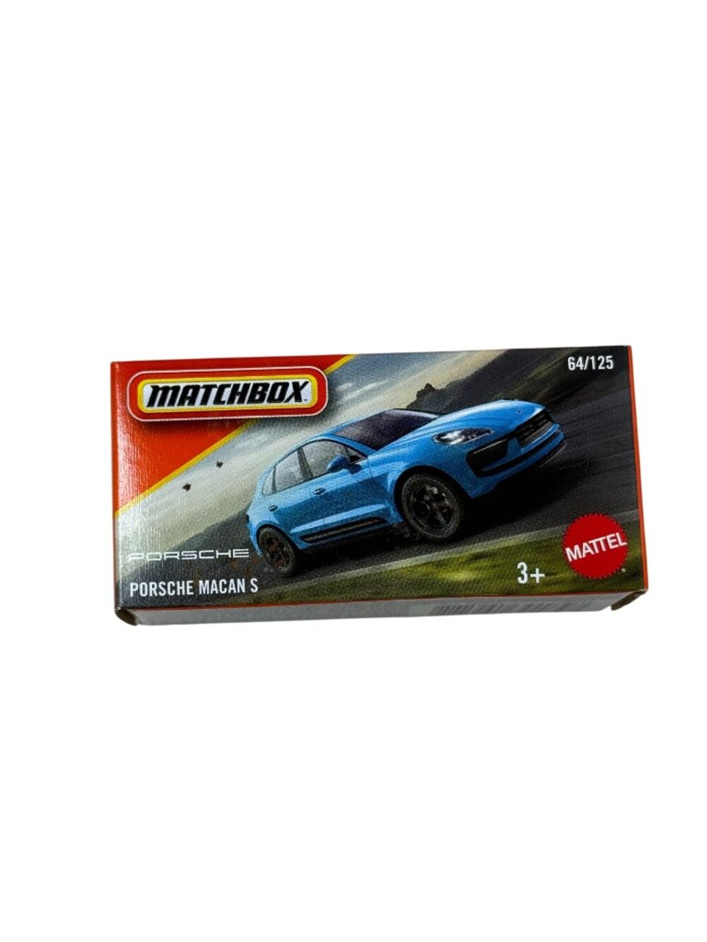 Matchbox Porsche Macan S 64/125 Blue Diecast SUV Mattel 1:64